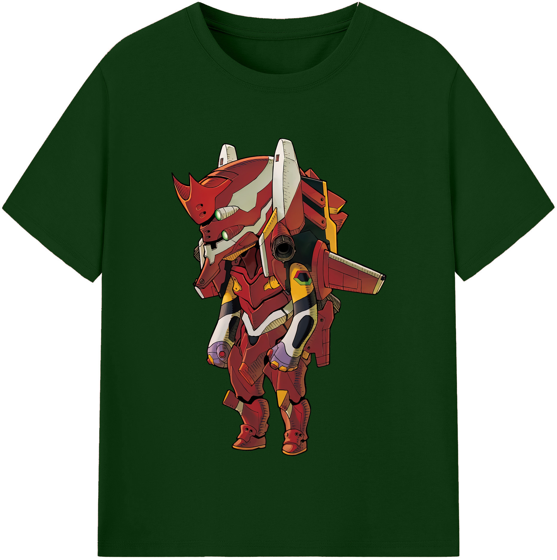 （画像用） EVA 新世紀エヴァンゲリオン 綿100％半袖Tシャツ（フロントプリント）